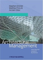 book Architectural Management: International Research and Practice