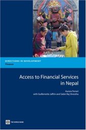 book Access to Financial Services in Nepal (Directions in Development)