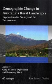 book Demographic Change in Australia's Rural Landscapes: Implications for Society and the Environment