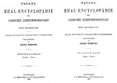 book Paulys Realencyclopädie der classischen Altertumswissenschaft: neue Bearbeitung, Bd.6 2 : Euxantios - Fornaces: Bd VI, Hbd VI,2