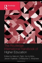 book The Routledge International Handbook of Higher Education