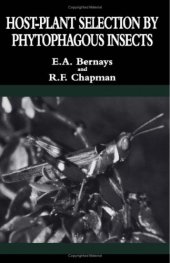 book Host-Plant Selection by Phytophagous Insects (Contemporary Topics in Entomology)