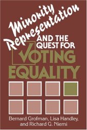 book Minority Representation and the Quest for Voting Equality