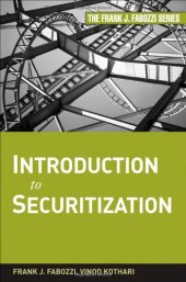 book Introduction to Securitization (Frank J. Fabozzi Series)