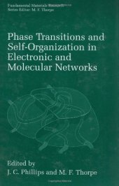 book Phase Transitions and Self-Organization in Electronic and Molecular Networks (Fundamental Materials Research)