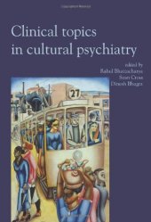 book Clinical Topics in Cultural Psychiatry