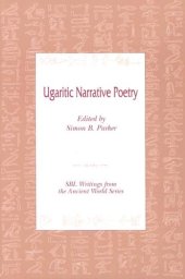 book Ugaritic Narrative Poetry (Writings from the Ancient World)