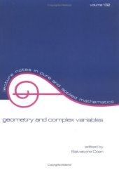 book Geometry and Complex Variables