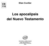 book Los Apocalipsis del Nuevo Testamento