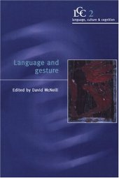 book Language and Gesture (Language Culture and Cognition)