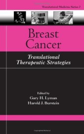 book Breast Cancer: Translational Therapeutic Strategies