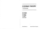 book Coding Theory: The Essentials