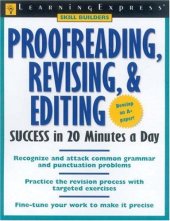 book Proofreading, Revising, & Editing Success (Skill Builders)