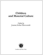 book Children and Material Culture