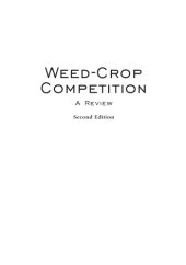 book Weed-crop Competition: A Review