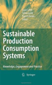 book Sustainable Production Consumption Systems: Knowledge, Engagement and Practice