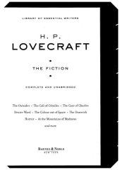 book H.P. Lovecraft: The Fiction