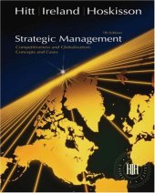 book Strategic Management: Concepts and Cases (with InfoTrac®), 7th edition