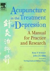 book Acupuncture in the Treatment of Depression: A Manual for Practice and Research