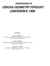 book Proceedings of Gokova Geometry-Topology Conference 1996