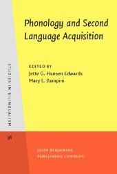 book Phonology and Second Language Acquisition (Studies in Bilingualism)