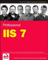 book Professional IIS 7