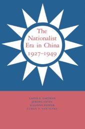 book The Nationalist Era in China, 1927-1949