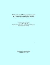 book Applications of Analytical Chemistry to Oceanic Carbon Cycle Studies