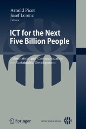 book ICT for the Next Five Billion People: Information and Communication for Sustainable Development