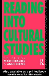 book Reading into Cultural Studies