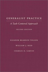 book Generalist Practice, Second Edition