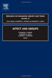 book Affect and Groups (Research on Managing Groups and Teams)