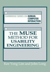 book The Muse Method for Usability Engineering