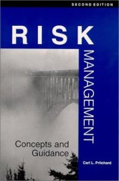 book Risk Management: Concepts and Guidance