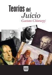 book Teorías del juicio (Spanish Edition)