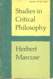 book Studies in Critical Philosophy