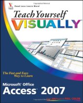 book Teach Yourself VISUALLY Microsoft Office Access 2007