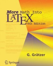 book More Math Into LaTeX