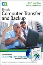 book Simple computer transfer and backup: don't lose your music and photos