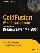 book ColdFusion Web Development with Macromedia Dreamweaver MX 2004