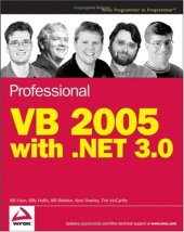 book Professional VB 2005 with .NET 3.0