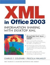 book XML in Office 2003: Information Sharing with Desktop XML