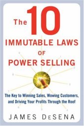 book The 10 Immutable Laws of Power Selling