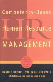 book Competency-Based Human Resource Management