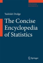 book The concise encyclopedia of statistics