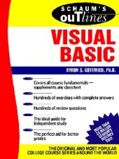 book Schaum's Outline of Visual Basic