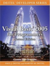 book Visual Basic® 2005 for Programmers: Deitel® Developer Series