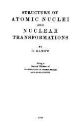 book Structure of atomic nuclei and nuclear transformations