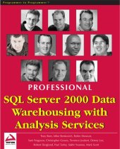 book Professional SQL Server 2000 Data Warehousing with Analysis Services