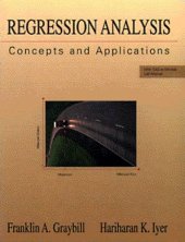 book Regression Analysis: Concepts and Applications 